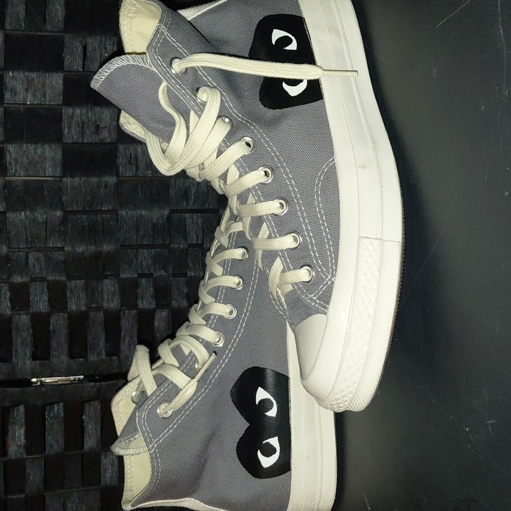 Converse Comme Des Garçons Play Chuck 70 Hi "Steel Gray" sneakers